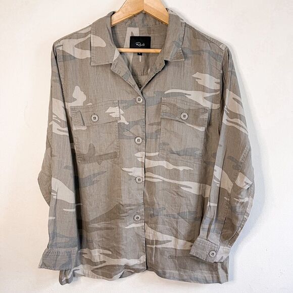 Rails Everett Camo Button Down Size Small - Picture 1 of 7